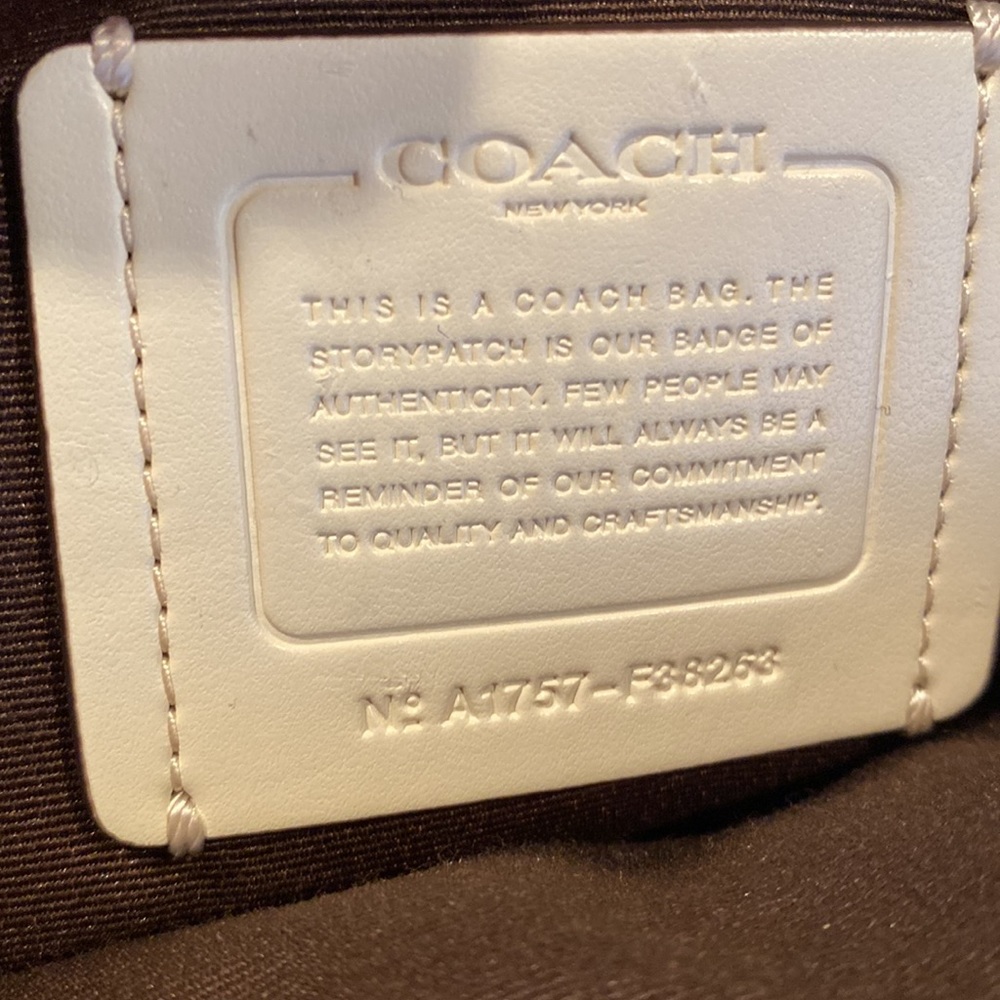 COPY - Coach Court Backpack. Has some imperfections from cleaning - Picture 5 of 8